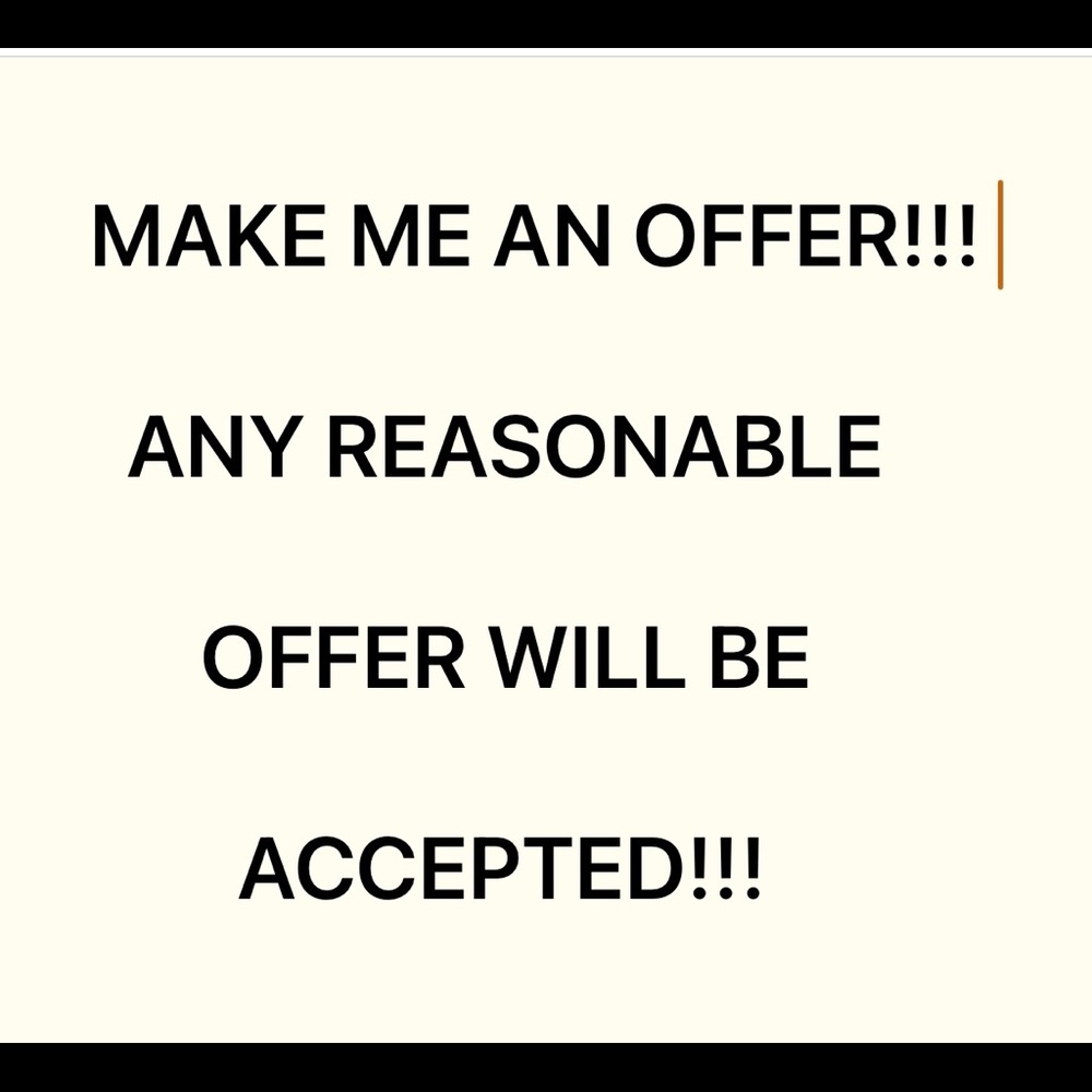 Make an offer!!